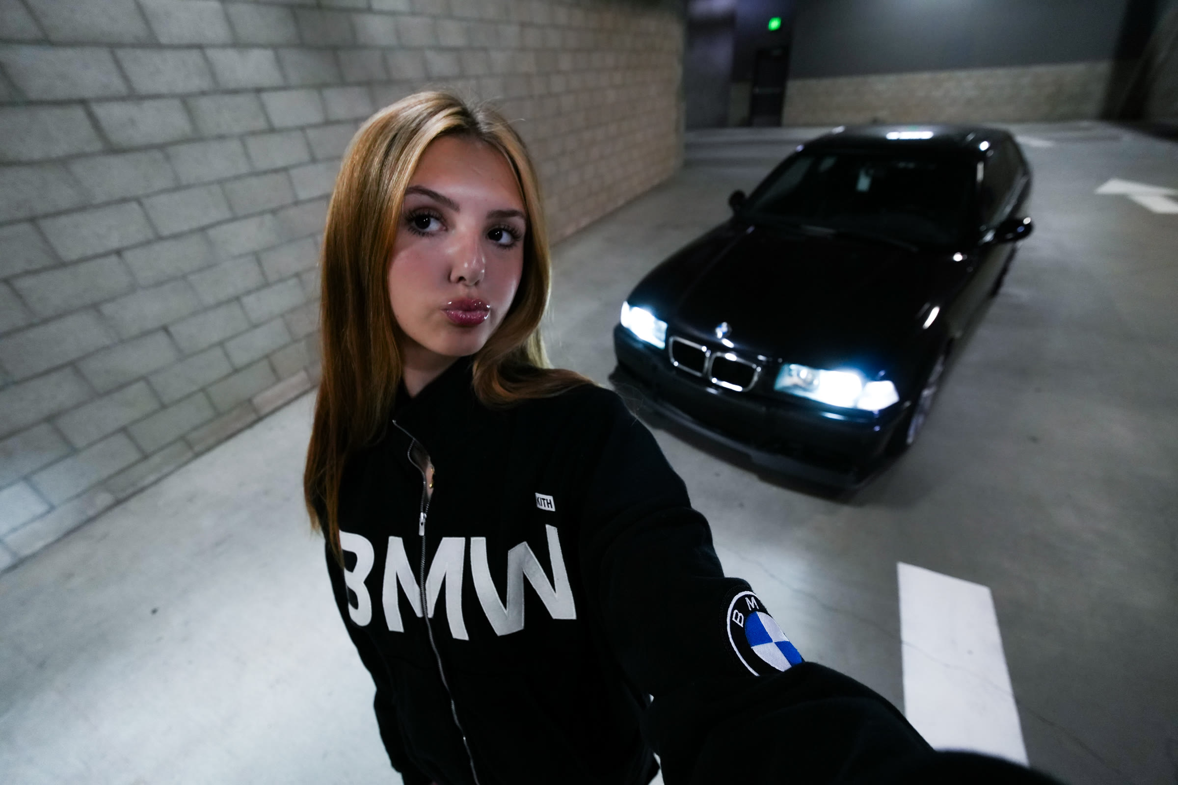 Athalia van Niekerk with her E36 M3